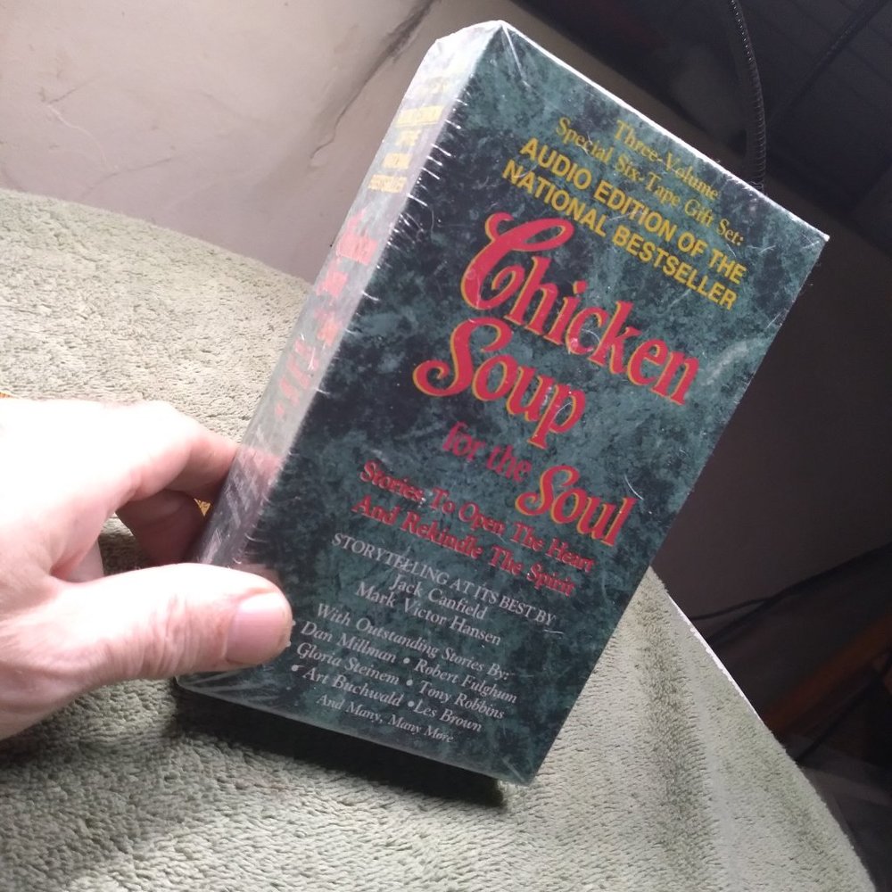 Chicken Soup for the soul on audio cassette tapes brand new.
